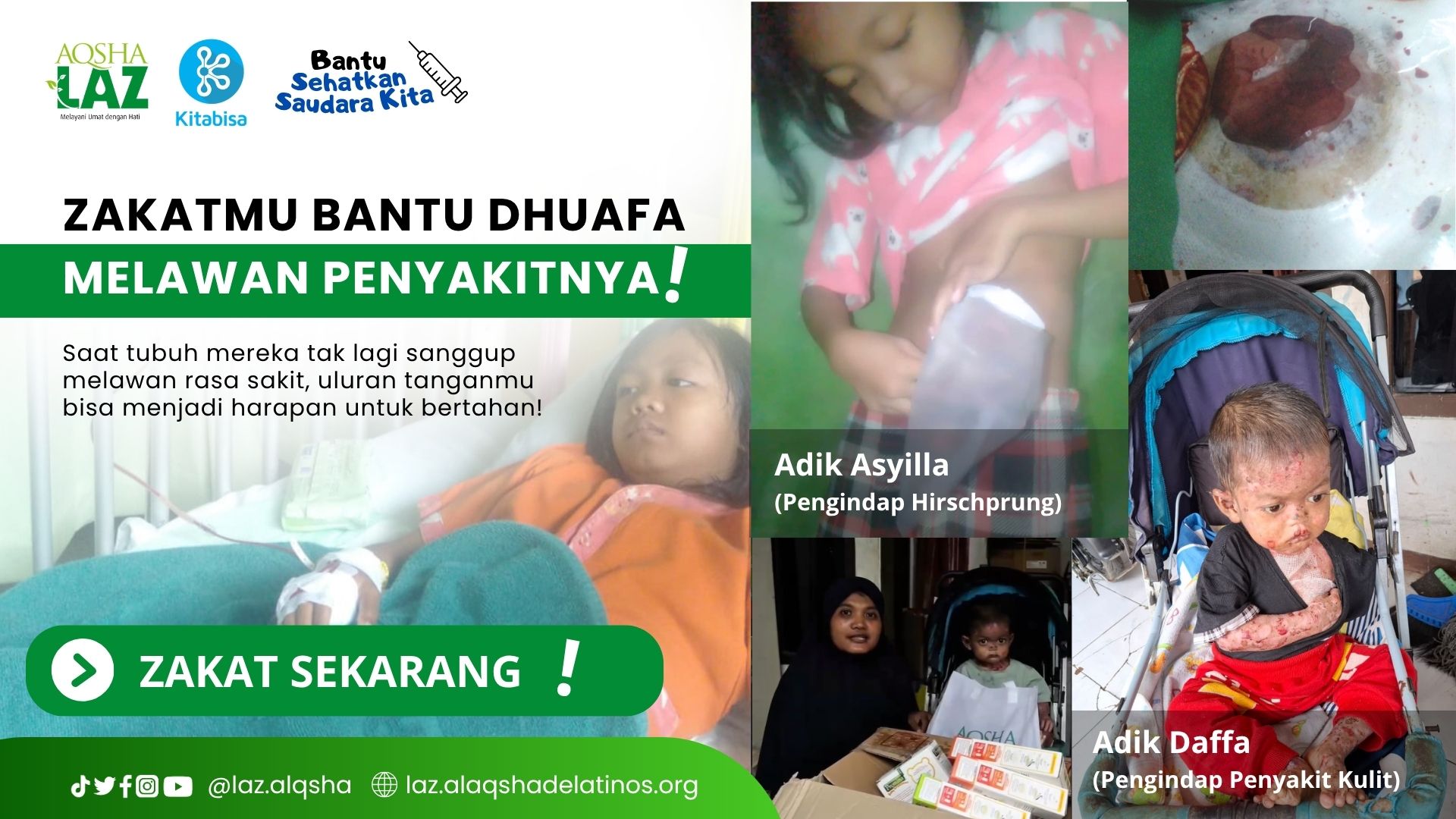 Zakatmu Bantu Dhuafa Melawan Penyakitnya!